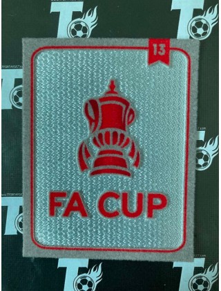 2024~ FA Cup 13th Times Winner Badge (White)