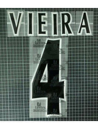 1997-2005 Arsenal x VIEIRA Nameset (Away / Cup Use)