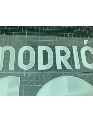 2012-2013 Real Madrid x MODRIC Nameset (Away Use)