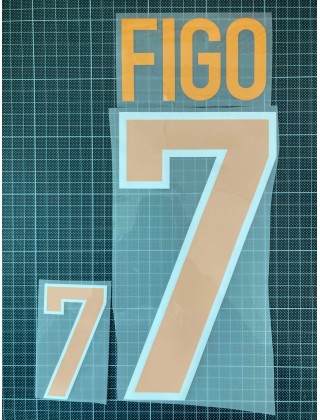 1999-2000 Portugal x LUIS FIGO Nameset (HomeUse)