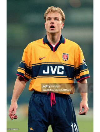 1997-2006 Arsenal x BERGKAMP Nameset (Away Use)