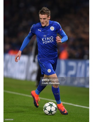2016-2017 Leicester City x VARDY Nameset (Home / Cup Use)