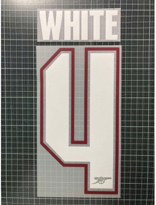 2026-2027 Arsenal x WHITE Nameset (Home Use)