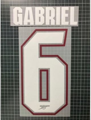 2026-2027 Arsenal x GABRIEL Nameset (Home Use)