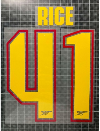 2026-2027 Arsenal x RICE Nameset (Away Use)