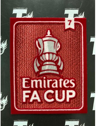 2022-2025 Emirates FA Cup 7th Times Winner Badge 