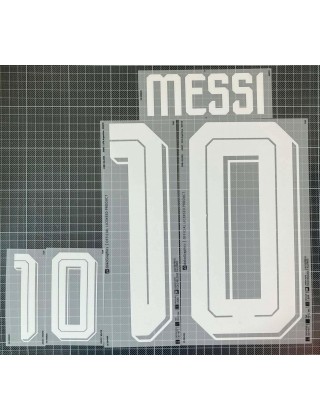 2026-2027 Argentina x MESSI Nameset (Away Use)
