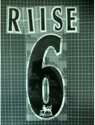 2004-2006 Liverpool x RIISE Nameset (Away USe)