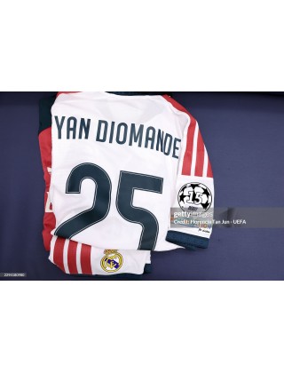 2026~ UEFA Champions League 15th Times Winner + Debut Player Badge Set (Real Madrid Use / Grey)