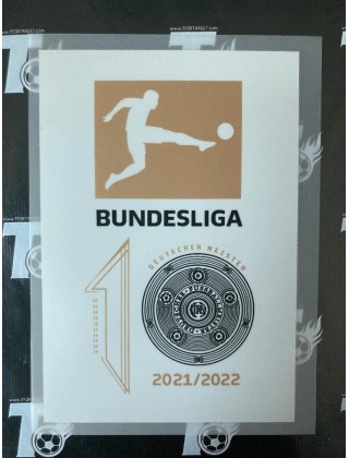 2021-2022 Bundesliga Winner Badge (BAYERN MUNCHEN Use)