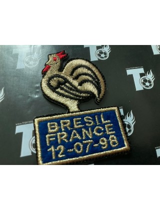 1998 World Cup Final - France vs Brazil Team Logo (France Use)