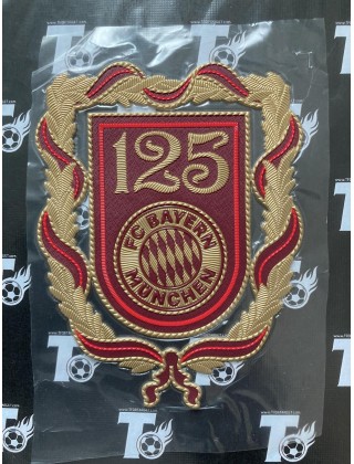 125th Anniversary Bayern Munchen Team Logo Badge