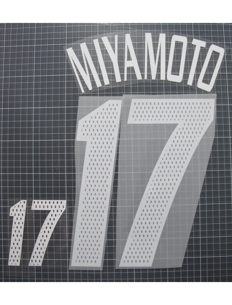 2002, World Cup, Japan , MIYAMOTO , 宮本恒靖, Nameset